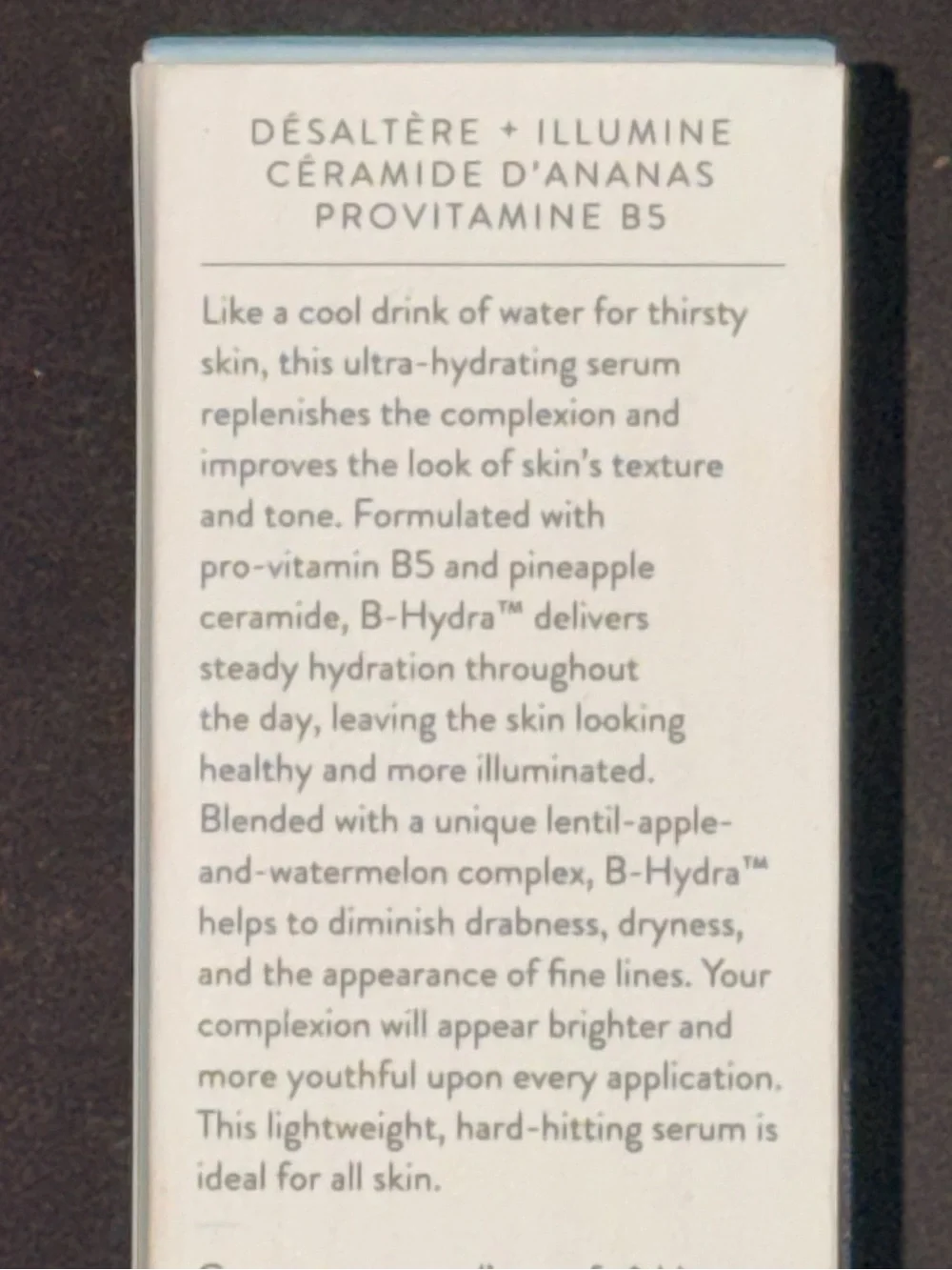 Drunk Elephant B-Hydra Intensive Hydration Serum